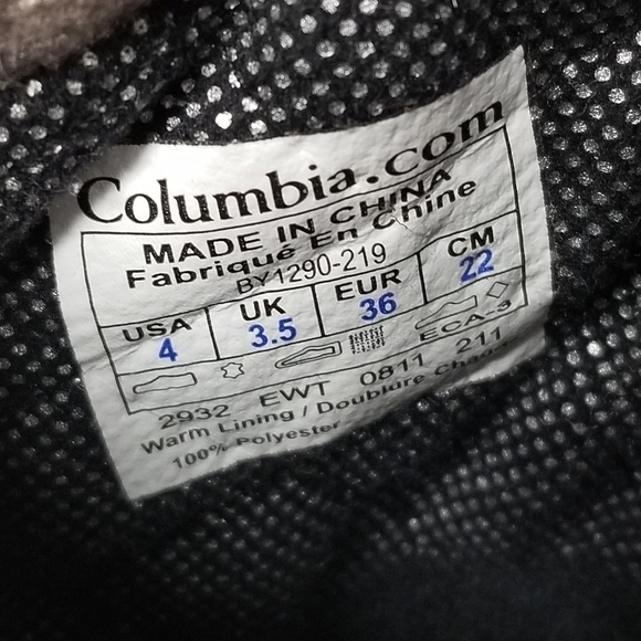 Columbia Omni-Heat Bugaboot Plus Insulated Waterproof Winter Snow Boots Unisex - Picture 7 of 9